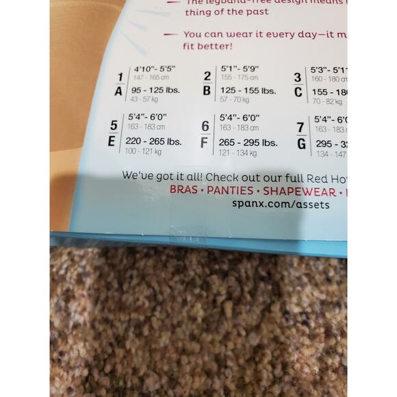 Spanx Love Your Assets Size 3 High Waist Mid Thigh Super Control Beige - Picture 5 of 5